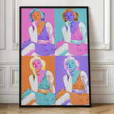 Retro Pop Art Beauty