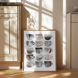 Metallic Abstract Mugs