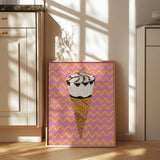 Pop Art Ice Cream Cone