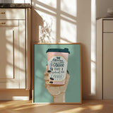 Sassy Coffee Cup Hand