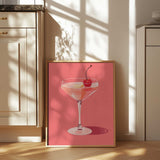 Chic Pink Cocktail