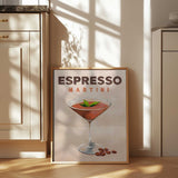 Espresso Martini Cocktail Bar Decor