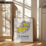 Paris Fruit Market Lemons