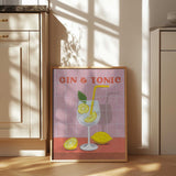 Gin and Tonic Cocktail