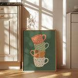 Cozy Stacked Mugs