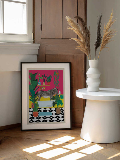 Jungle Bathroom Zebra