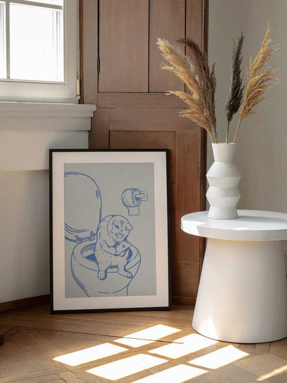 Smart Cat Toilet Time