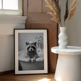 Raccoon Bubble Bath