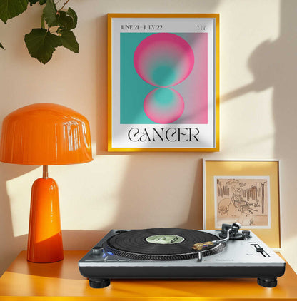 Abstract Cancer Glow