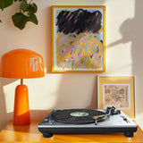 Dynamic Colorful Brushstrokes