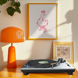 Whimsical Cowboy Goose