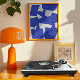 Abstract Blue Flow