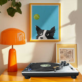 Border Collie Tennis Ball