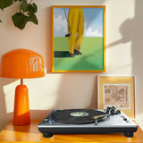 Yellow Pants Golfer