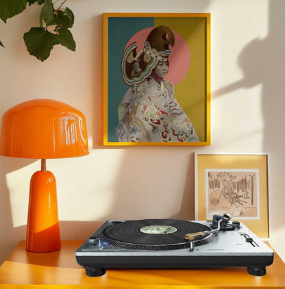 Vibrant Cultural Portrait