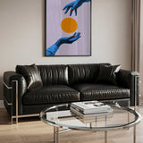 Vibrant Hands Orange Circle