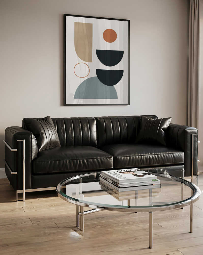 Earth Tone Geometric Shapes