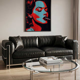 Glamorous Smoking Woman