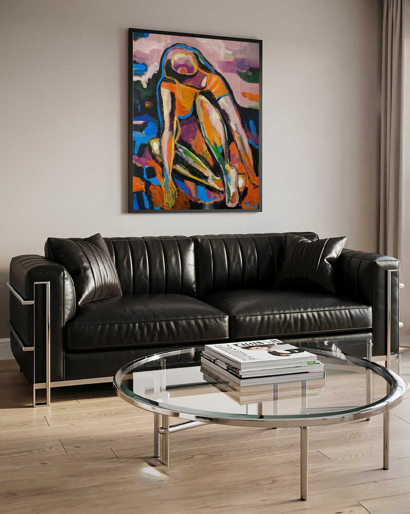 Colorful Abstract Woman