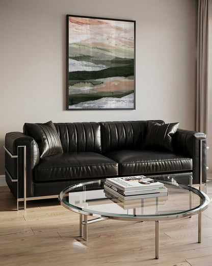 Abstract Layered Mountains
