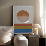 Striped Horizon Sun