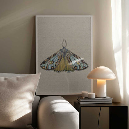 Colorful Bohemian Moth