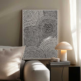 Monochrome Tribal Dots