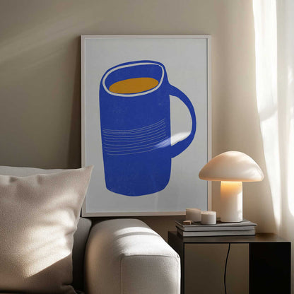 Blue Mug Moment