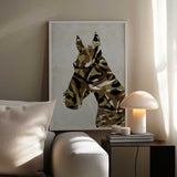 Camouflage Horse Head