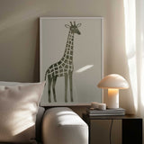 Elegant Giraffe Graphic