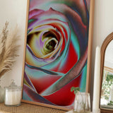 Colorful Rose Swirl