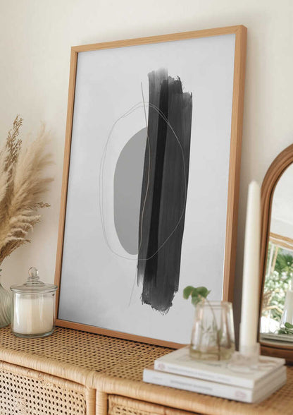 Monochrome Brushstrokes
