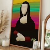 Vibrant Abstract Portrait