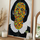 Colorful Dot Portrait