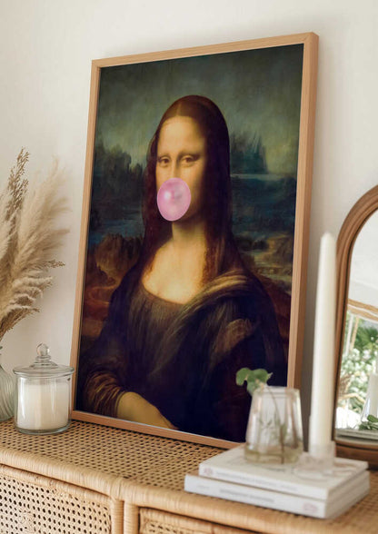 Mona Lisa Bubble Gum