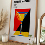 Vesper Martini Recipe Art