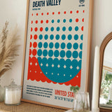 Retro Death Valley Desert
