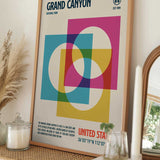 Retro Grand Canyon Shapes