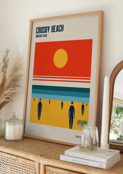 Crosby Beach Sun and Figures