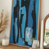 Blue Abstract Forms