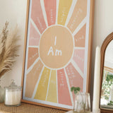 Positive Affirmations Sunburst