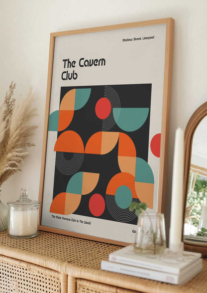 Midcentury Geometric Club Style