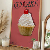 Frosted Cherry Cupcake