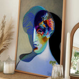 Colorful Abstract Face