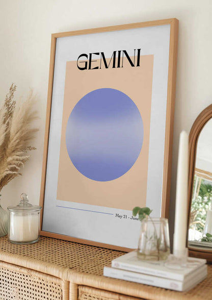 Gemini Zodiac Circle