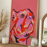 Colorful Pop Bulldog