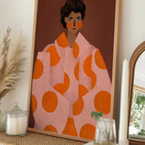 Polka Dot Fashion Portrait