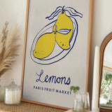 Paris Fruit Market Lemons