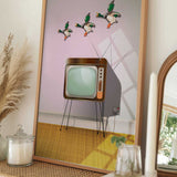 Retro TV Flying Ducks