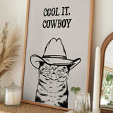 Cool It Cowboy Cat